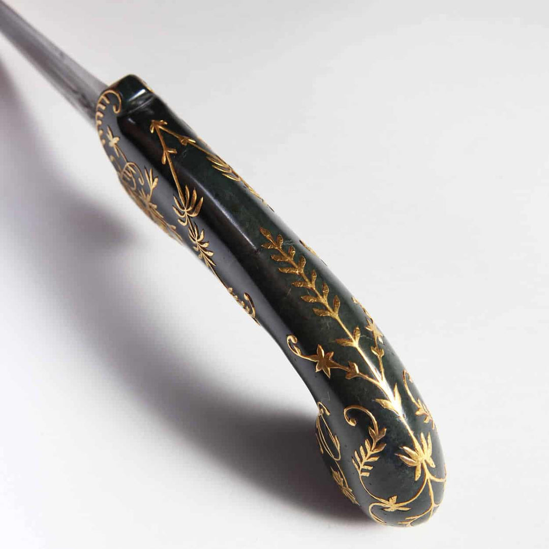 NEPHRITE JADE KHANJAR DAGGER