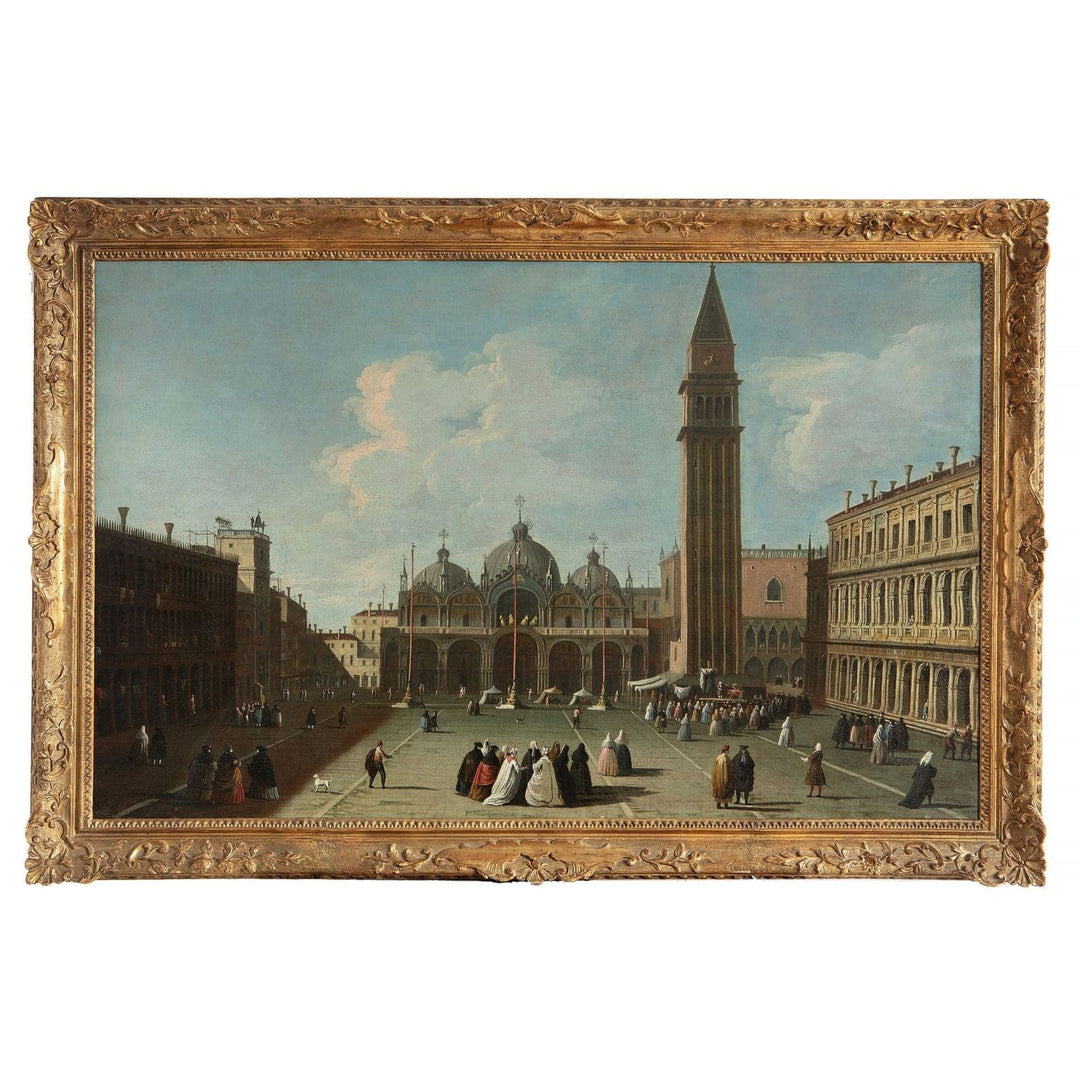 View Of St Marks Square, Venice : The Master Of The Langmatt Foundation Views