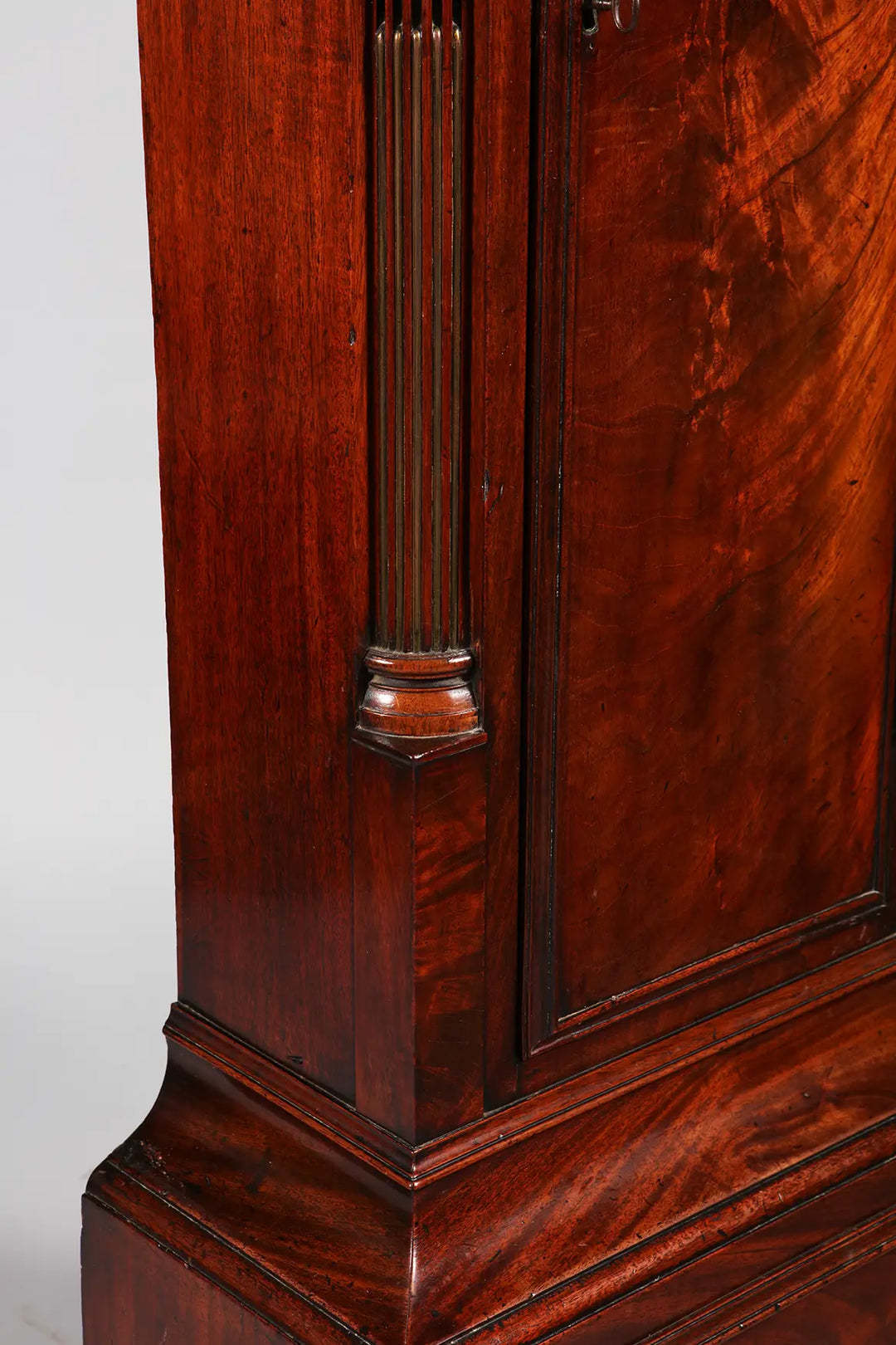 George III Mahogany Longcase Clock