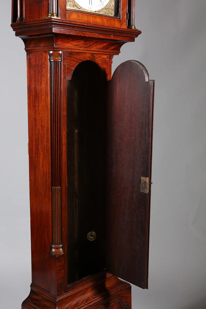 George III Mahogany Longcase Clock