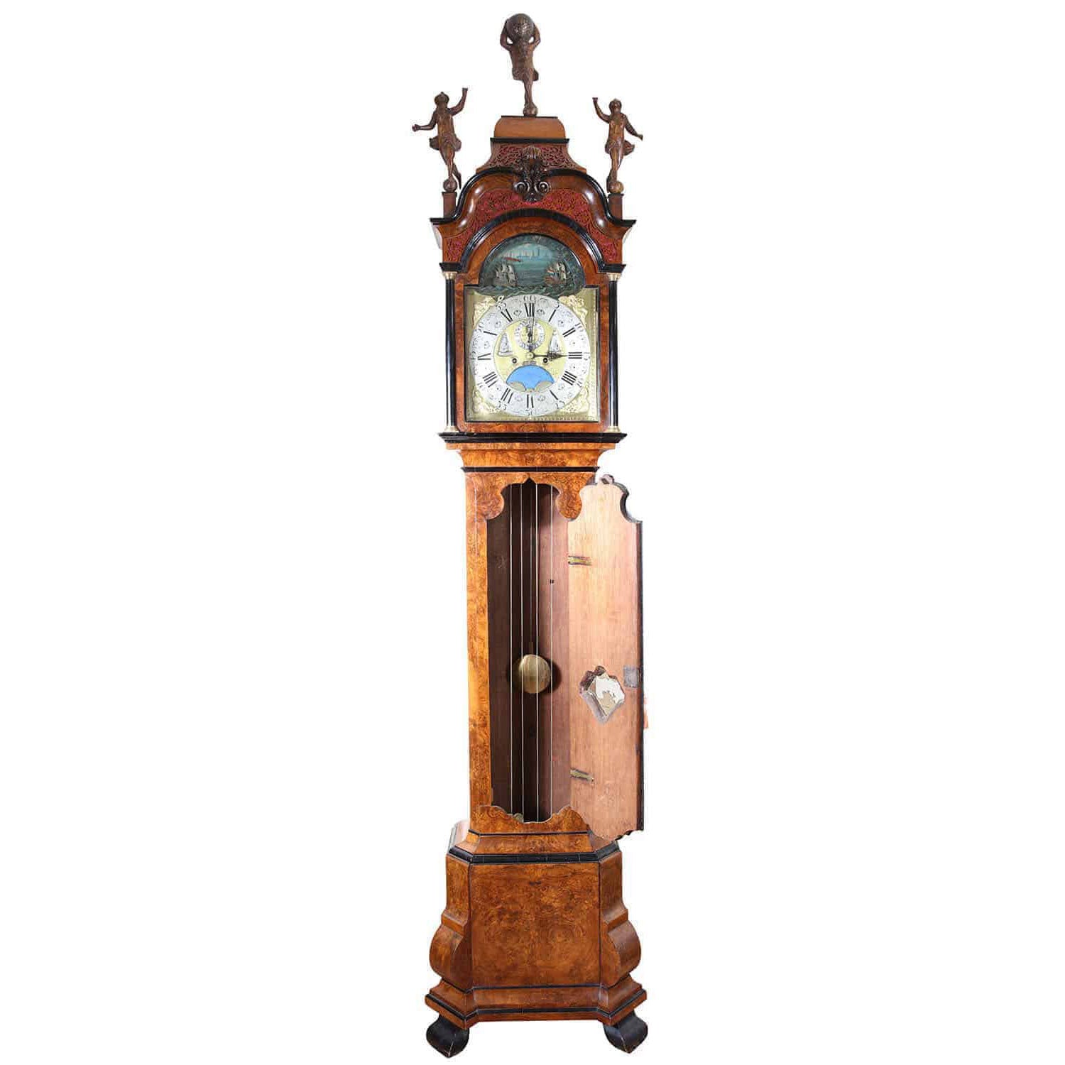Pietre & Jan Morjin Early Dutch Longcase Clock Discovery