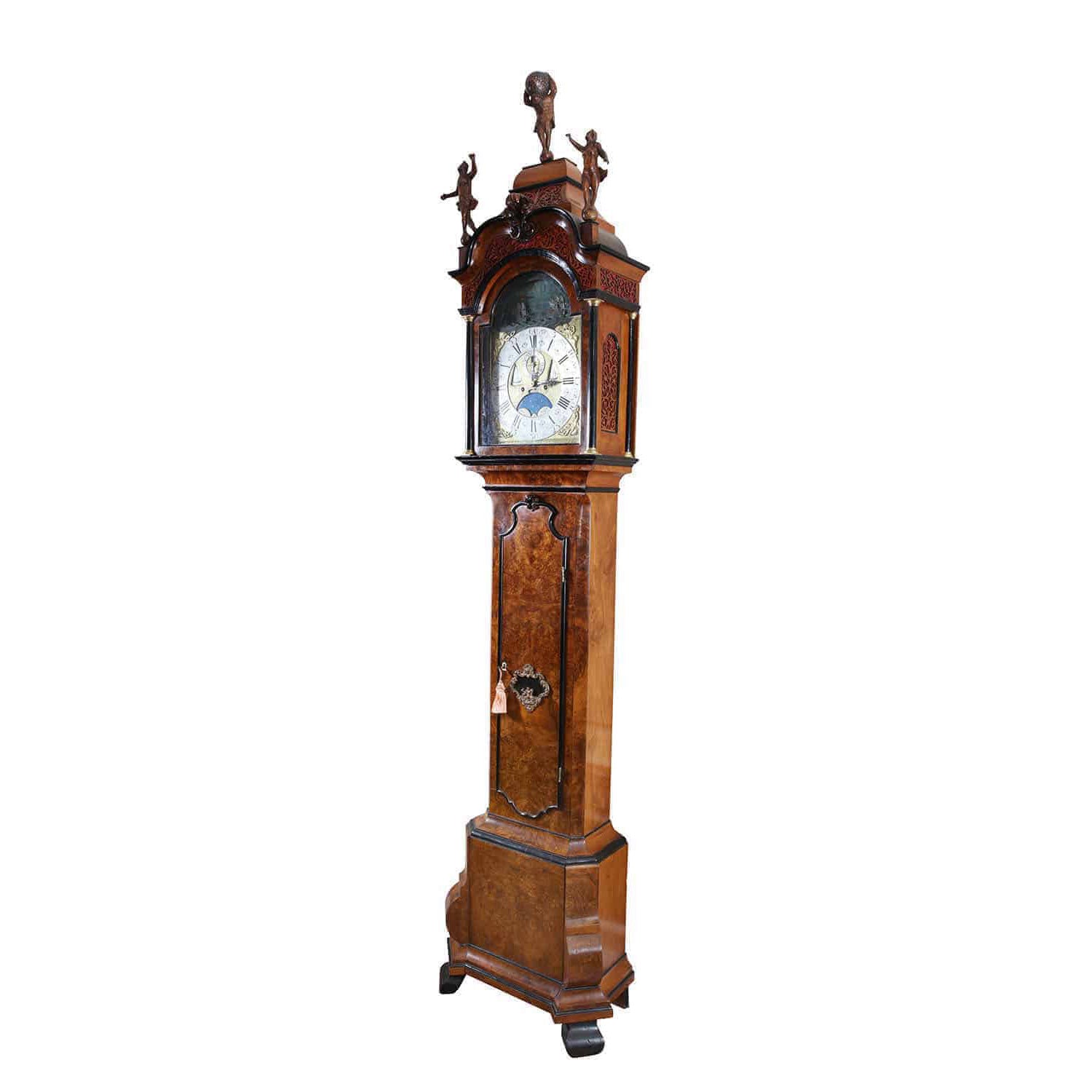 鐘 Pietre & Jan Morjin Early Dutch Longcase Clock Discovery