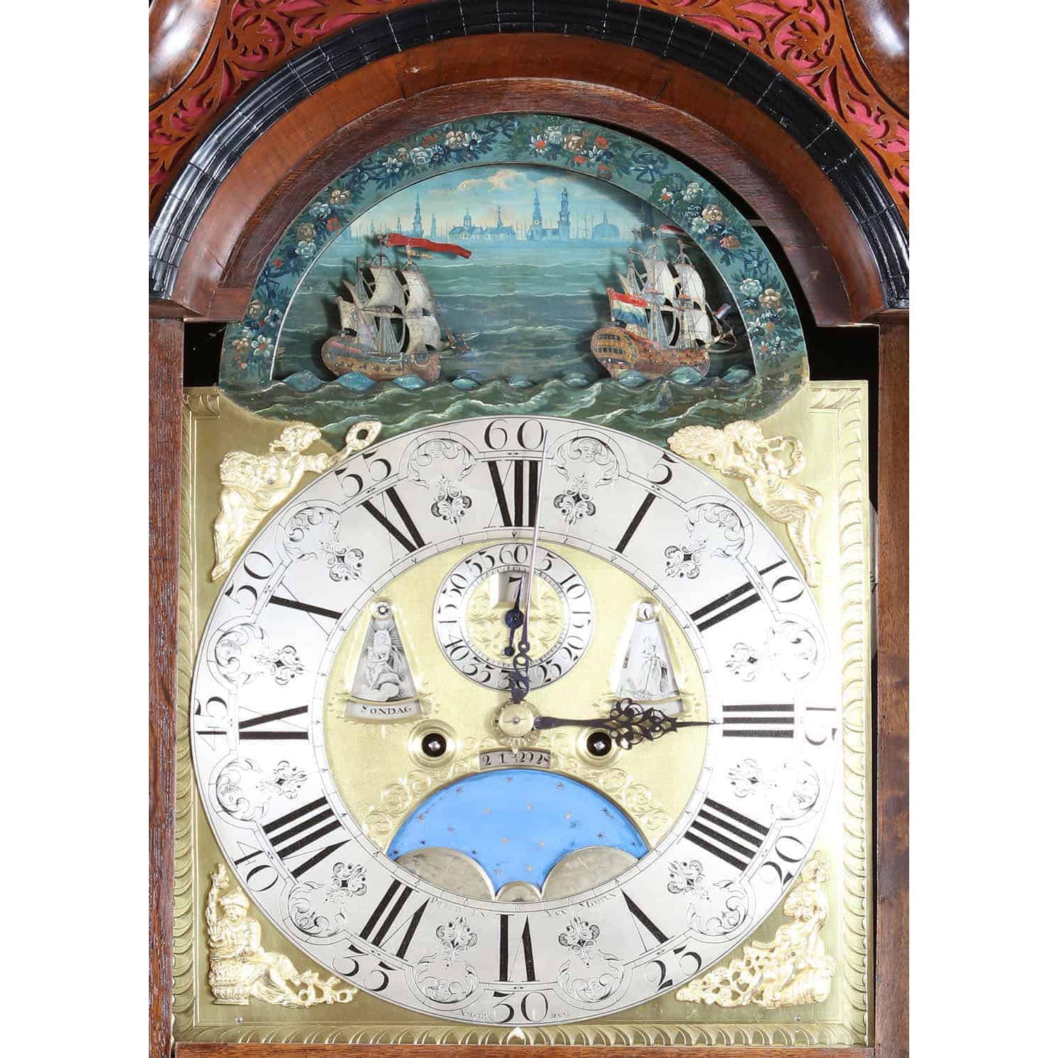 Pietre & Jan Morjin Early Dutch Longcase Clock Discovery