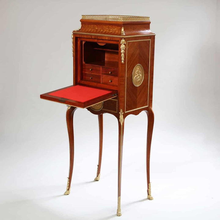 Napoleon III Fall Front Secretaire Cabinet