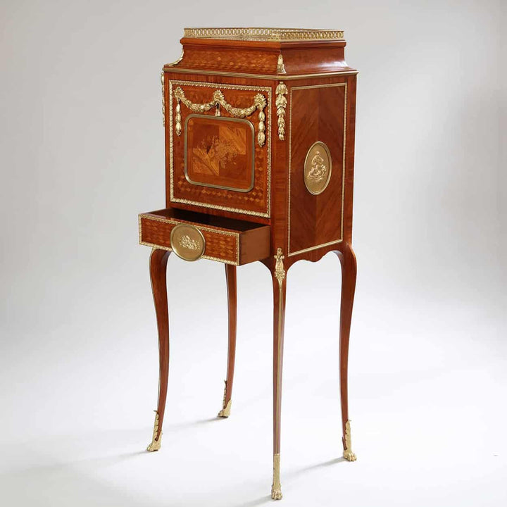 Napoleon III Fall Front Secretaire Cabinet