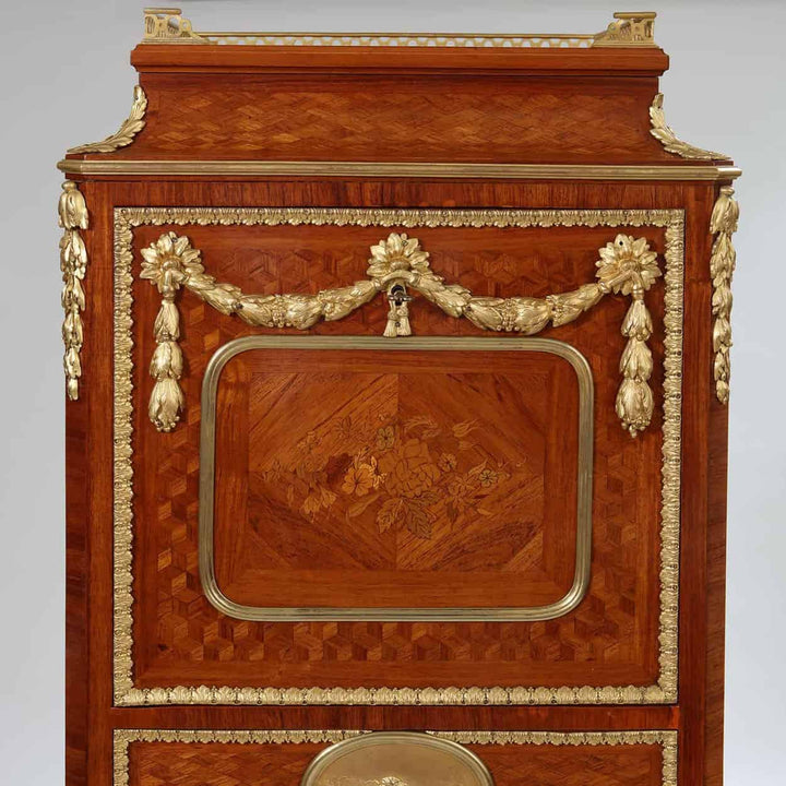 Napoleon III Fall Front Secretaire Cabinet