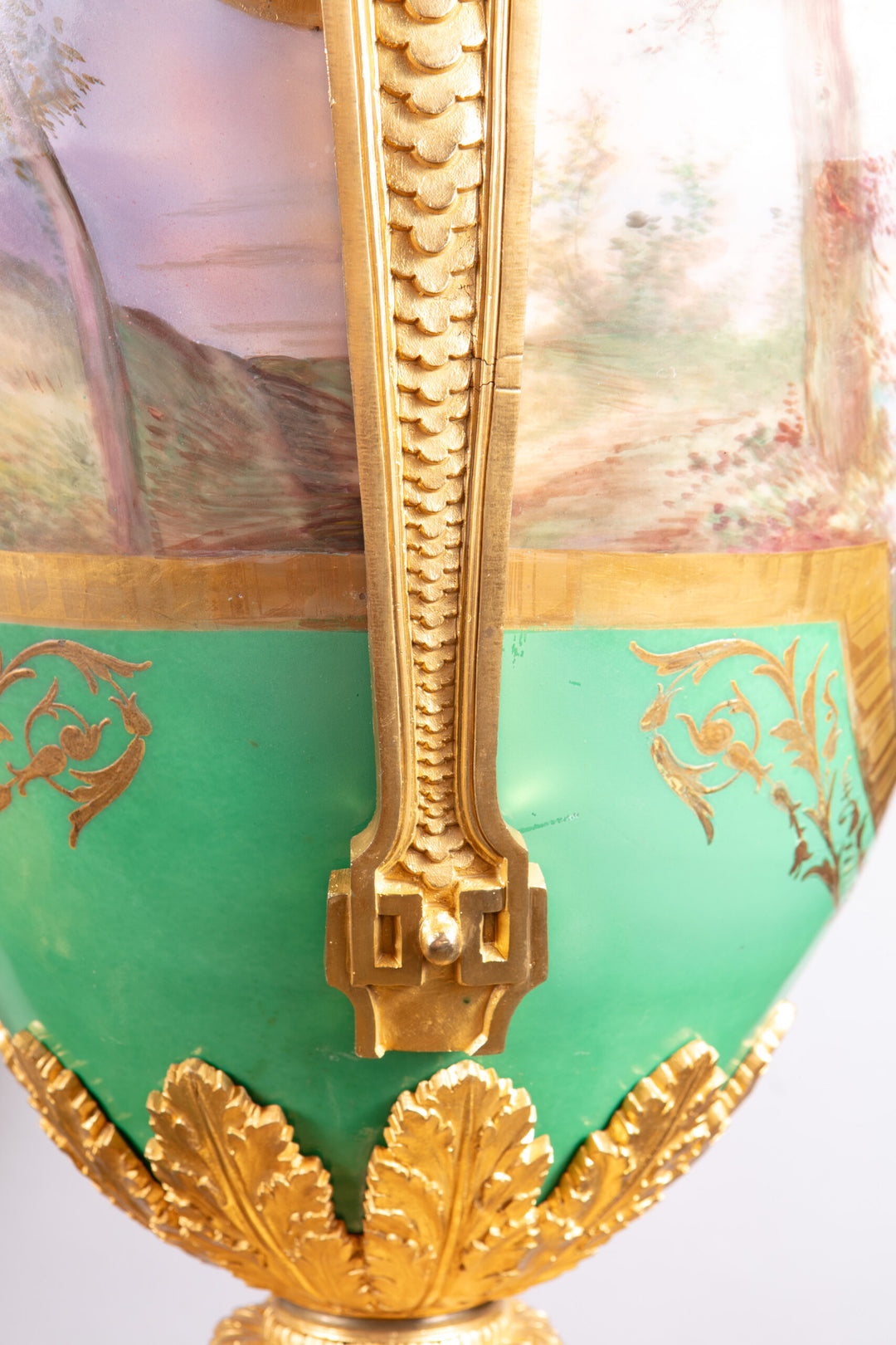 Palatial Pair of Napoleon III Sevres Vases
