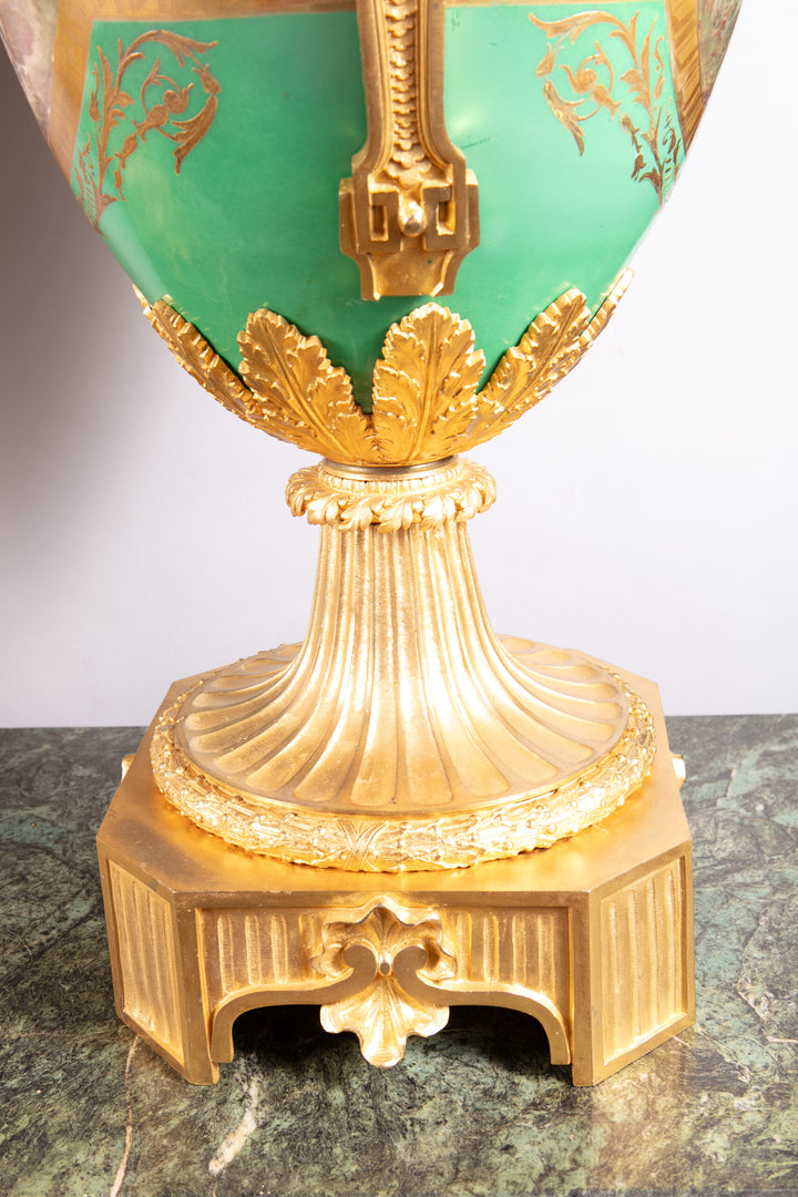 Palatial Pair of Napoleon III Sevres Vases