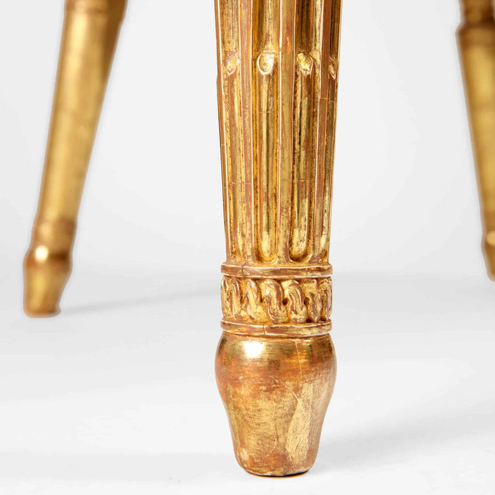 Pair of Giltwood George III armchairs attributed to John Linnell