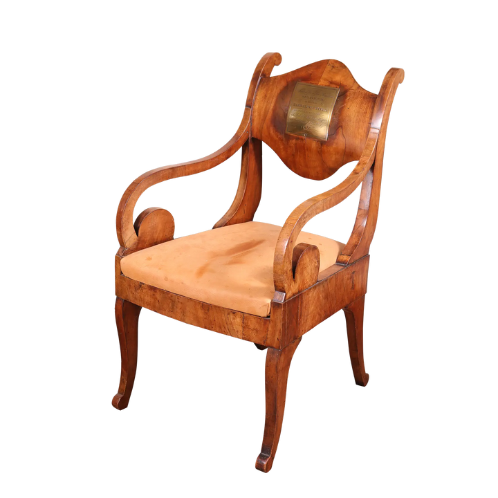 Antique Baltic Armchair Seized During the Crimean War