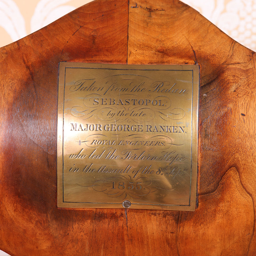 Antique Baltic Armchair Seized During the Crimean War