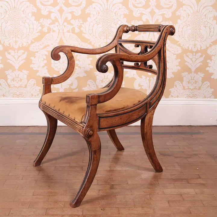 Pair of Regency Armchairs