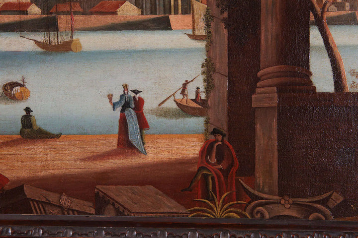 Large Decorative Mediterranean View