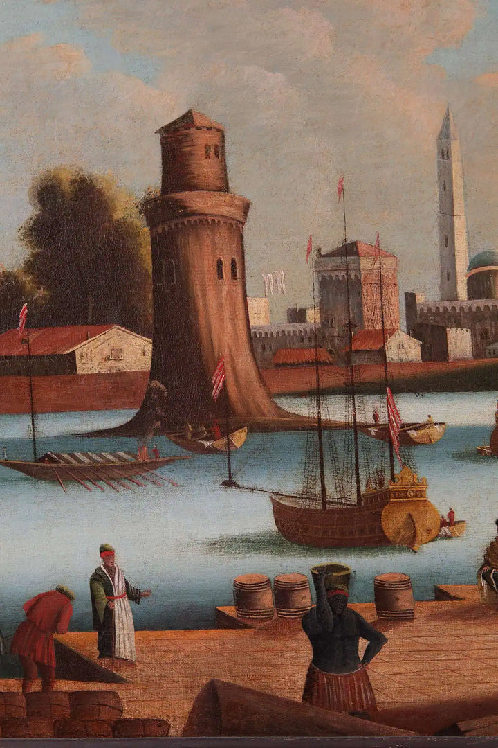 Large Decorative Mediterranean View