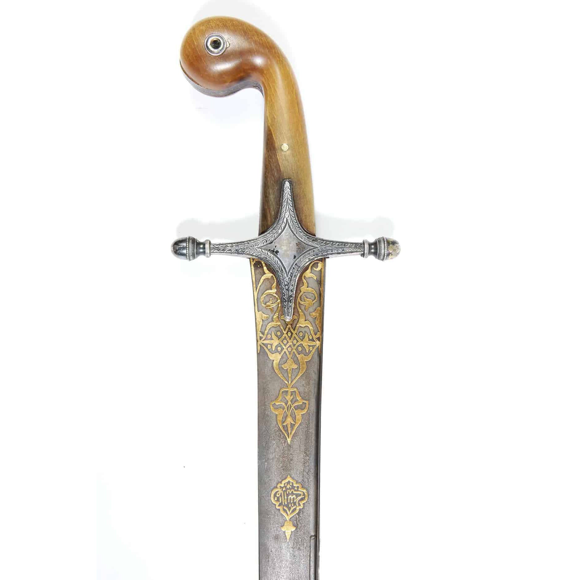 ◆新品　イスラム王の剣（刀）シルバー・戦士・コスプレ・コレクション　銃刀法ＯＫ ISLAMIC 'PALA' SWORD Discovery | Nicholas Wells Antiques