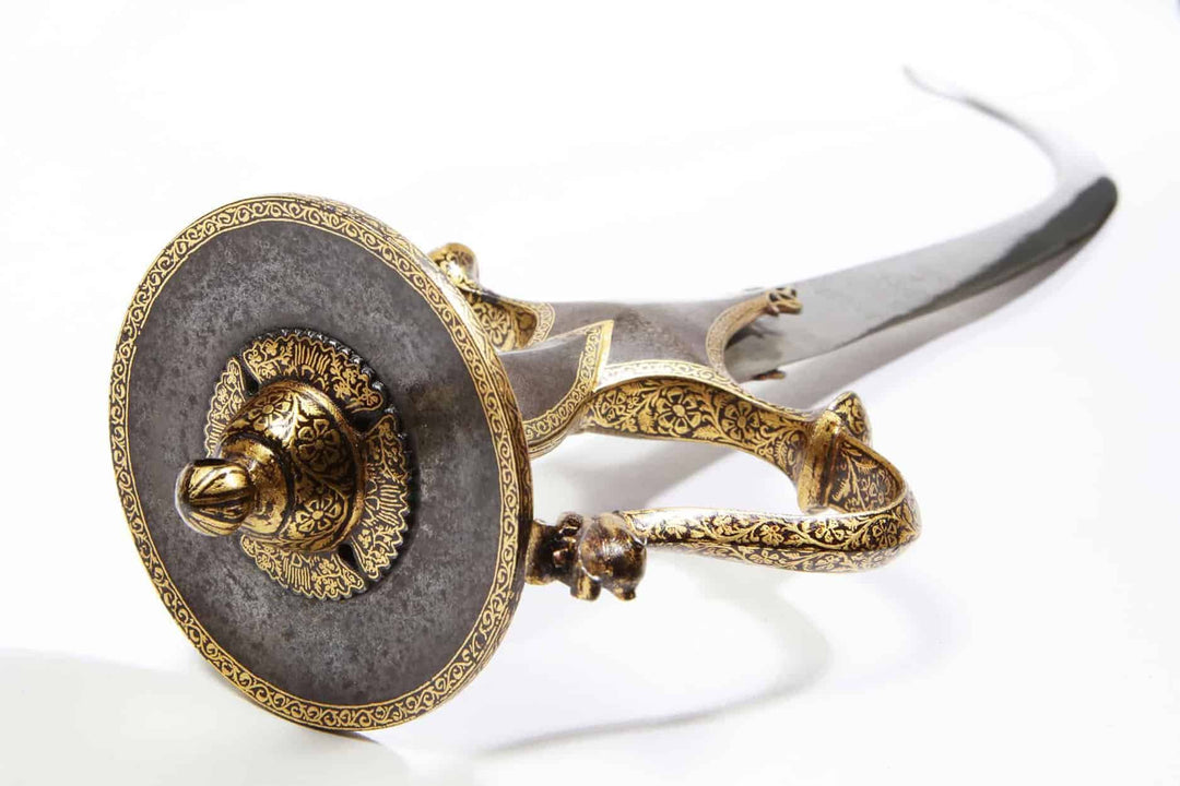 17th Century Shamshir Engraved Shah Abbas