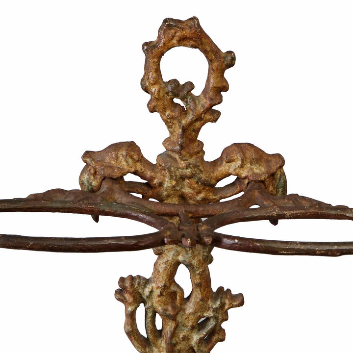 Nautical themed Victorian Cast Iron Stick Stand