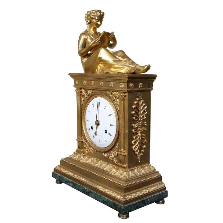 Mantle Clock By Dautel, Rue de Thionville à Paris