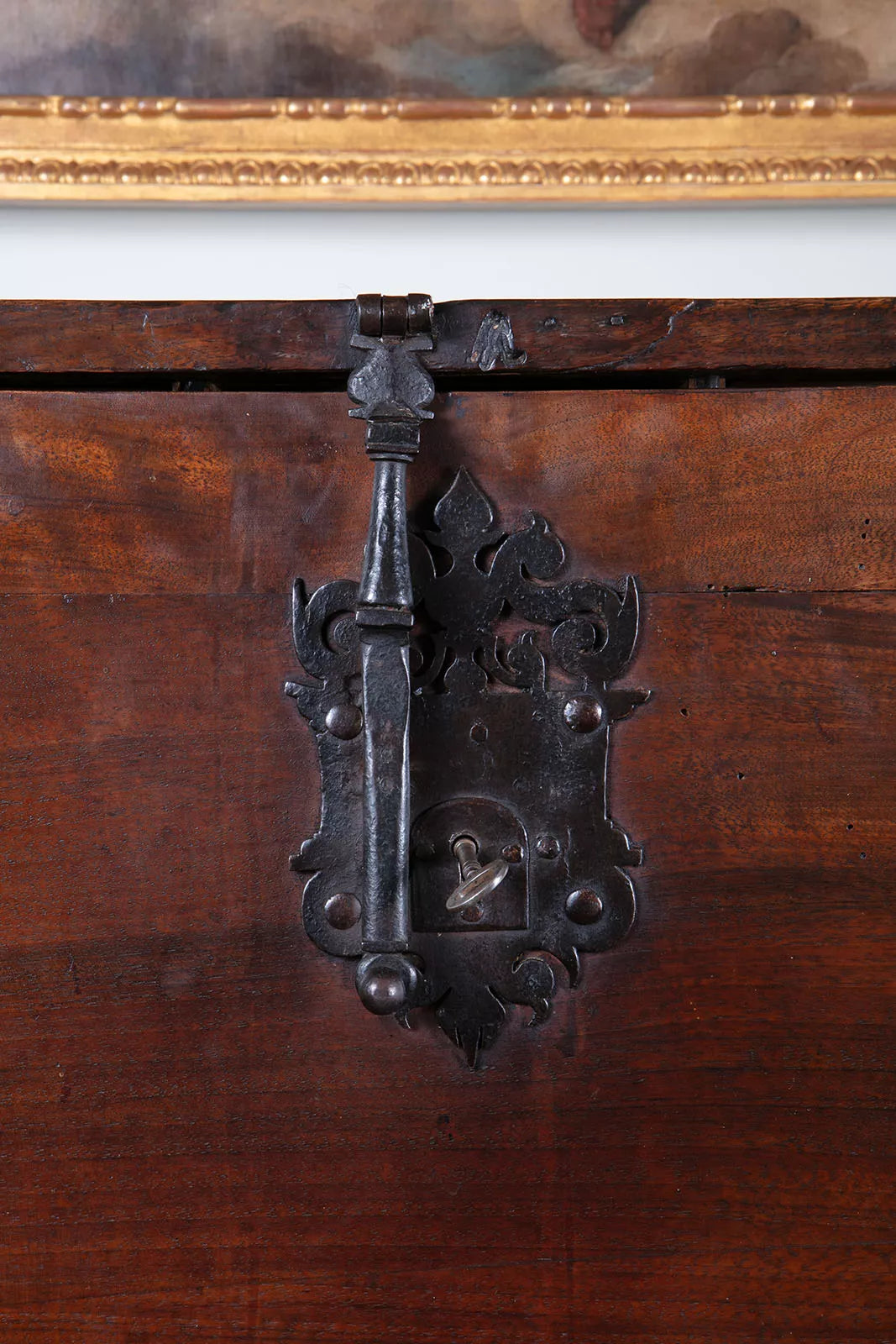 Spanish walnut Vargueno on stand | 17th Century