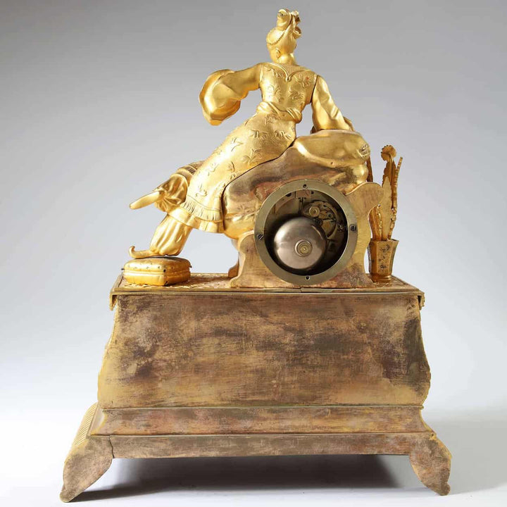 A Gilt Bronze Ottoman Mantle Clock