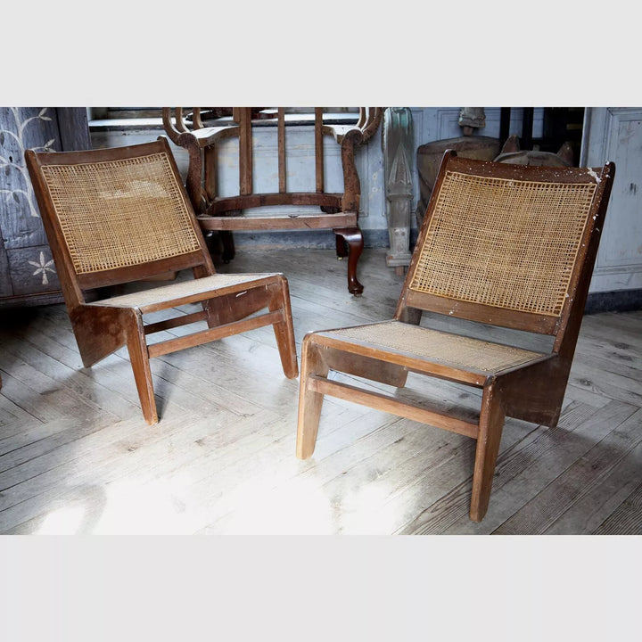 Pair of ‘Kangaroo’ Chandigarh Chairs