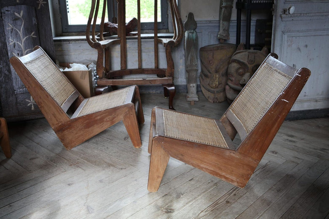 Pair of ‘Kangaroo’ Chandigarh Chairs