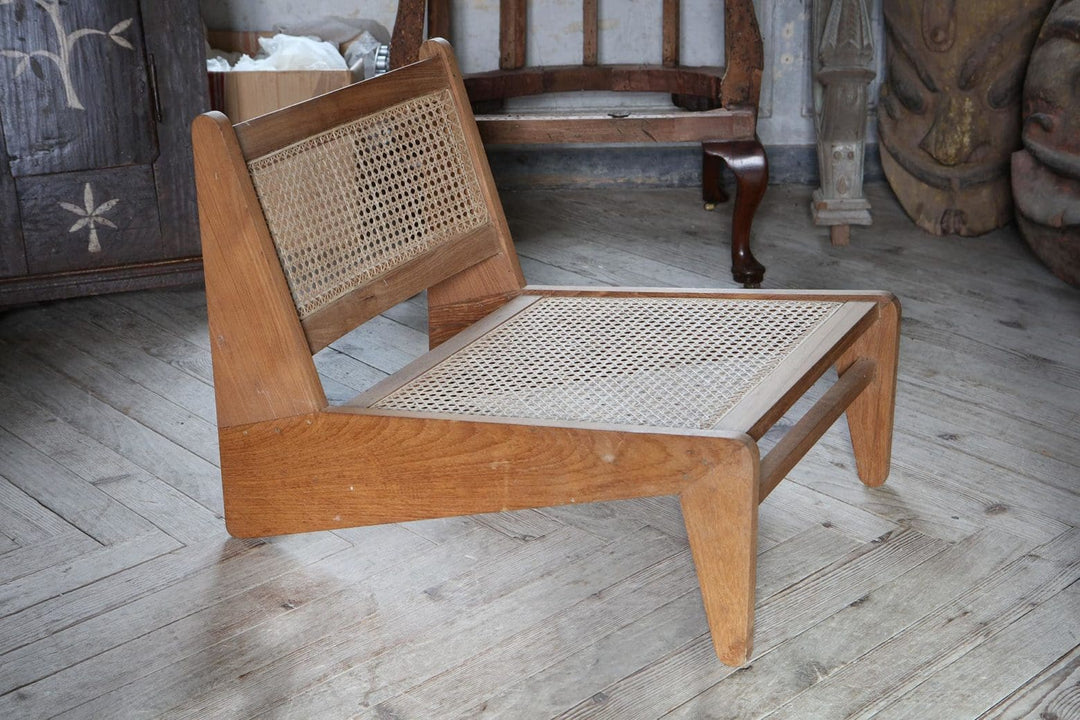 Pair of ‘Kangaroo’ Chandigarh Chairs after Pierre Jeanneret