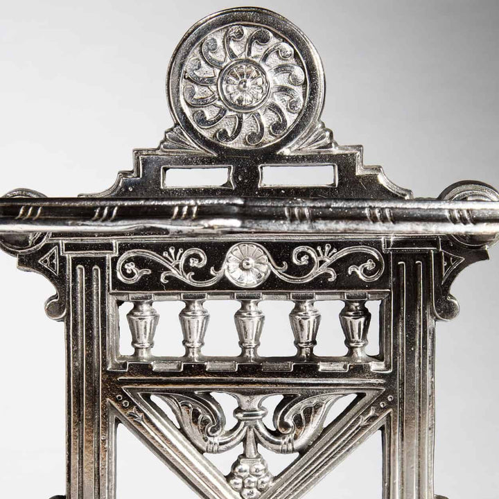 Victorian Polished Cast Iron Hall Umbrella Stand