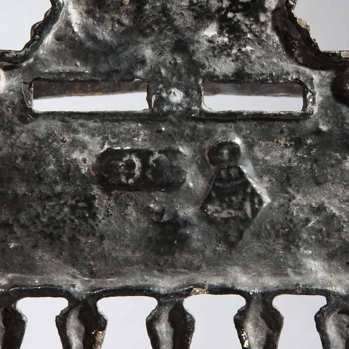 Victorian Polished Cast Iron Hall Umbrella Stand