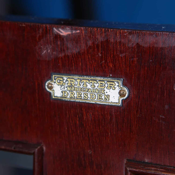 German Secessionist Cabinet by G. Ritter, Dresden