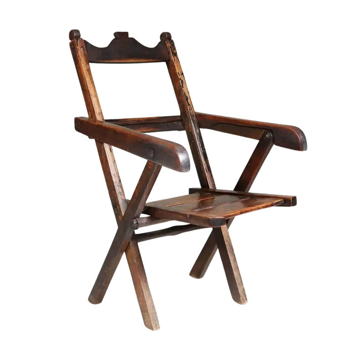 Exotic Hardwood Folding Chair
