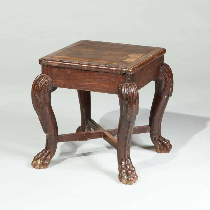 South Indian Hardwood Stool