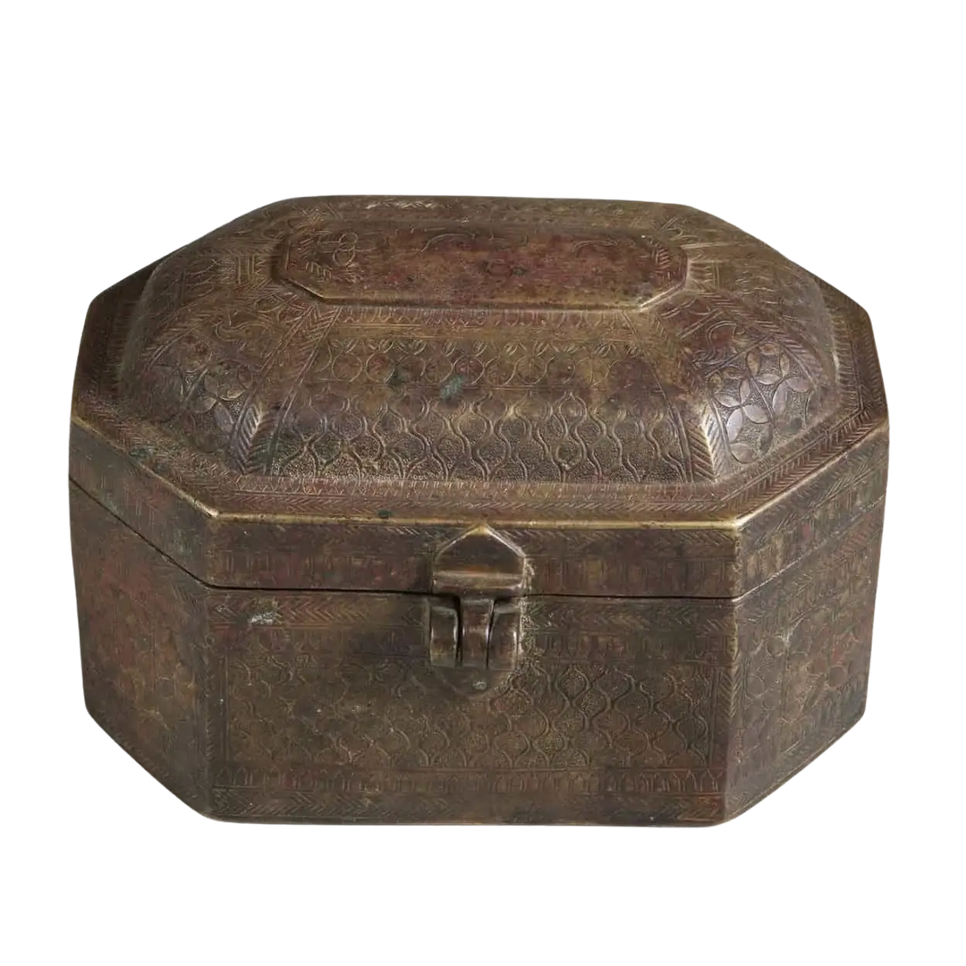 Indian Bronze Box | Antique