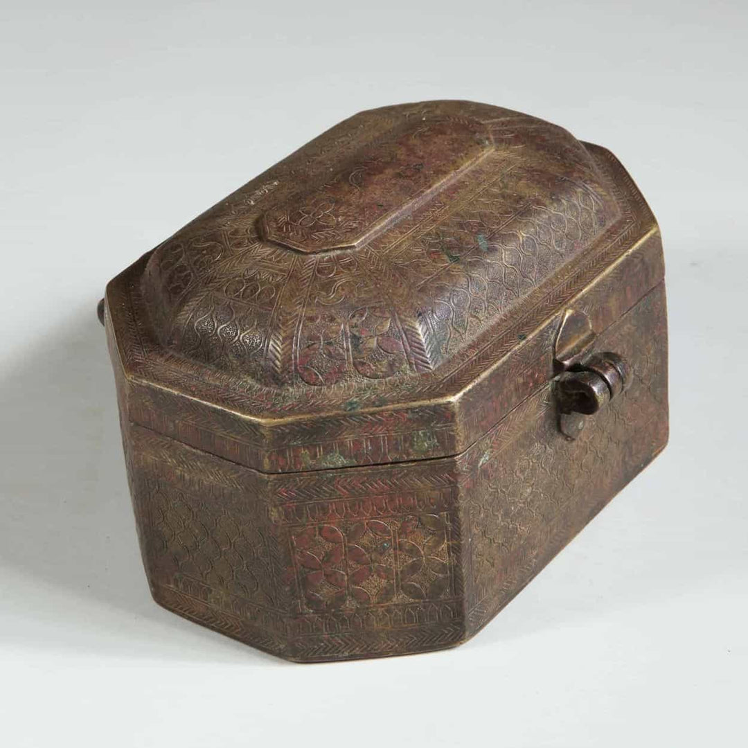 Indian Bronze Box | Antique