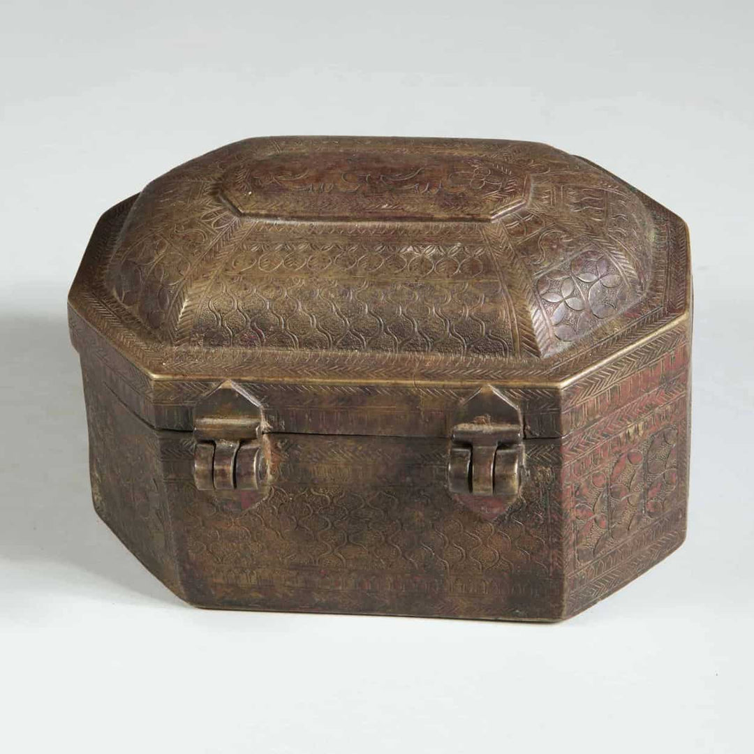 Indian Bronze Box | Antique