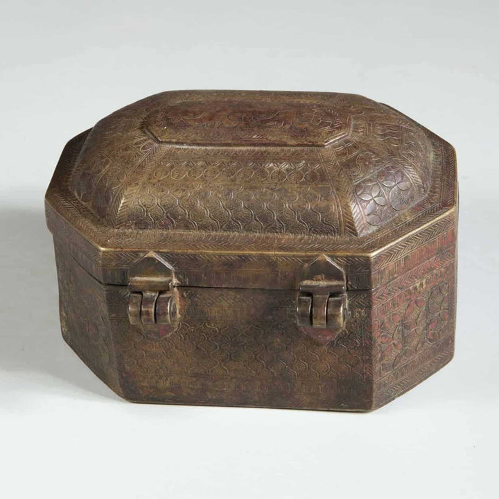 Indian Bronze Box | Antique