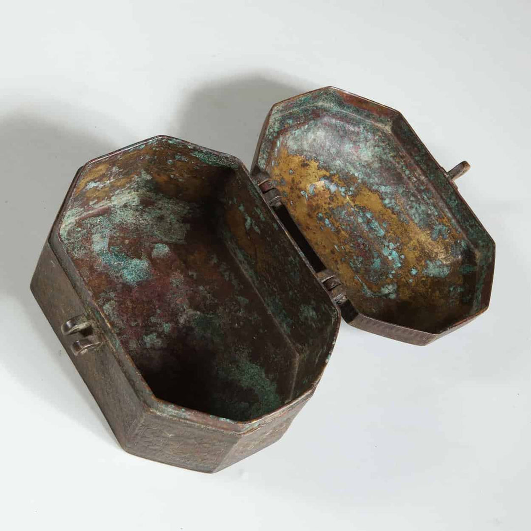 Indian Bronze Box | Antique