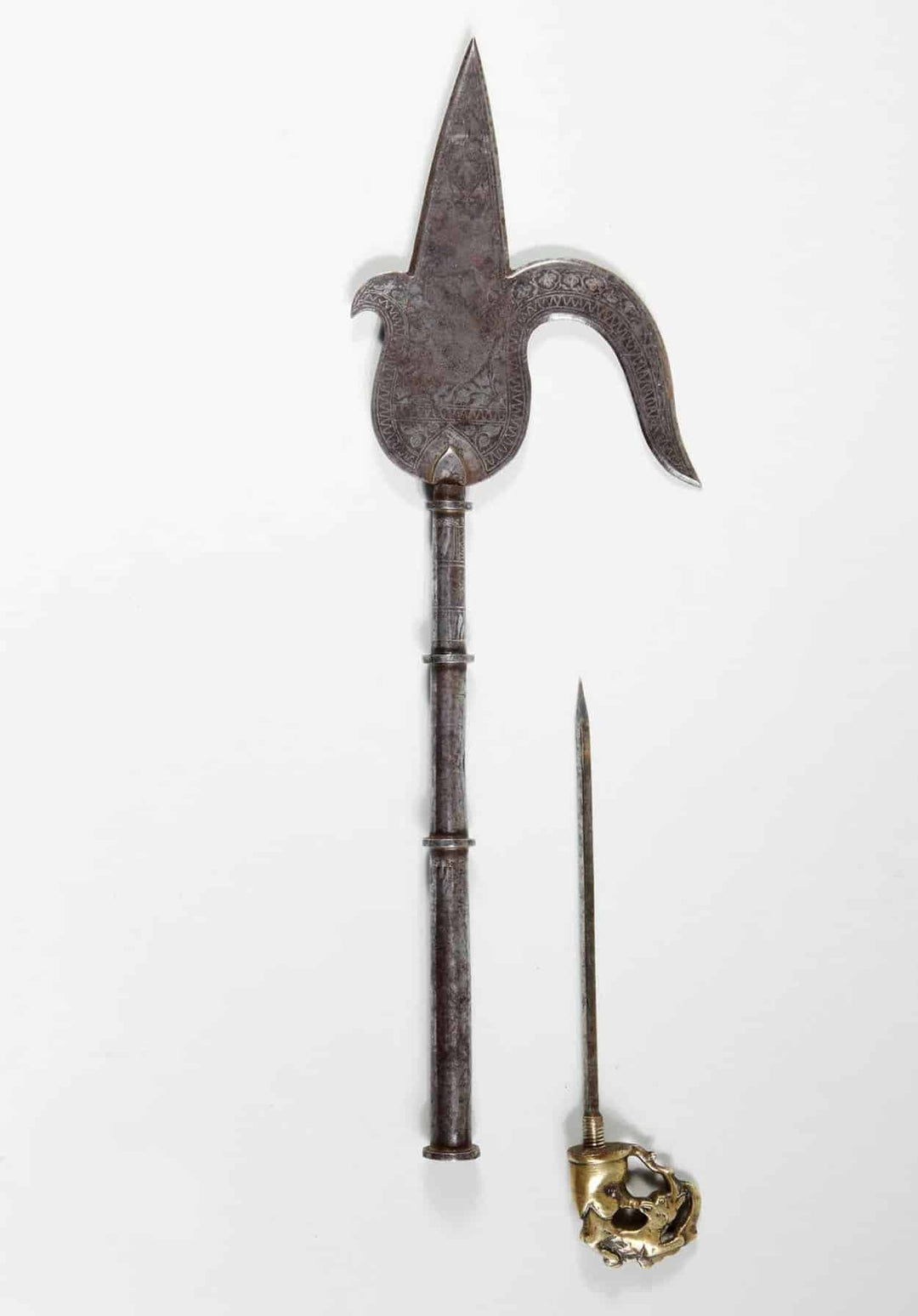 AN ELEPHANT GOAD (ANKUS)