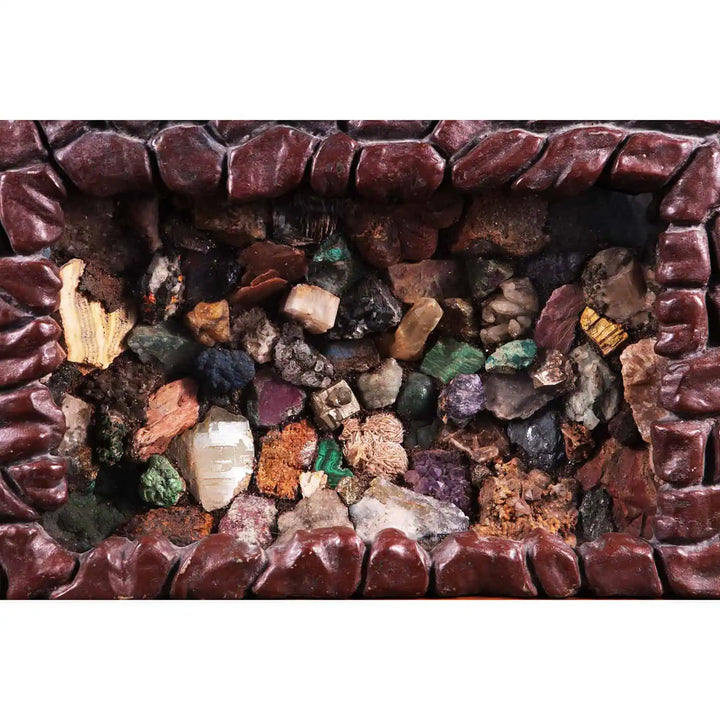 Victorian Grotto Specimen Mineral Diorama