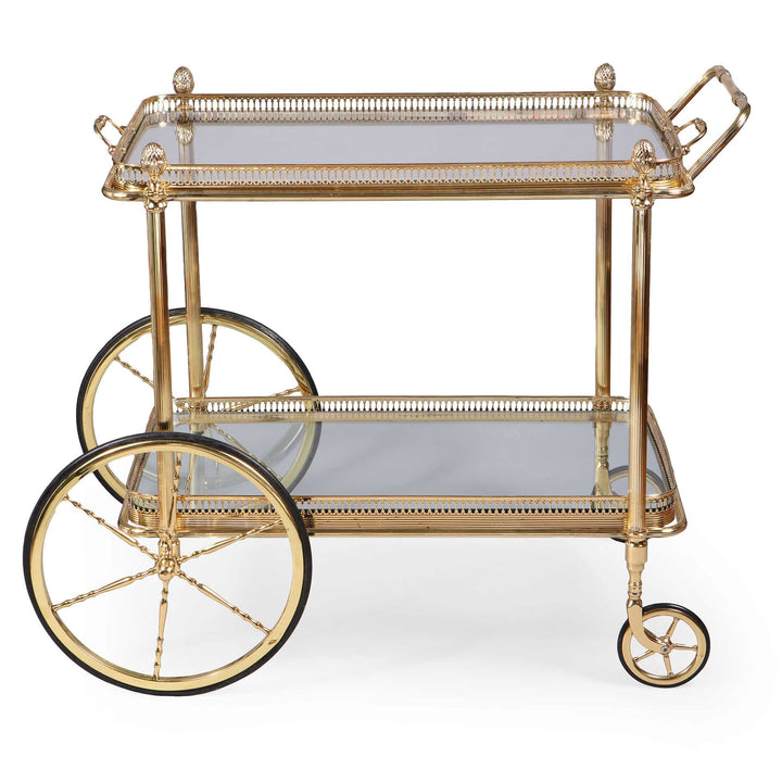 Maison Jansen Rectangular drinks Trolley