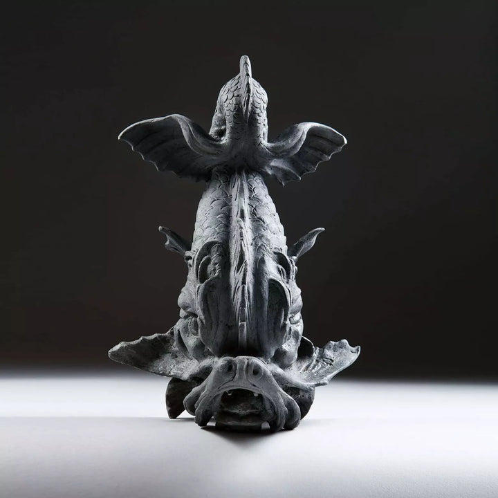 Lead Wall Fountain | Classical Dolphin