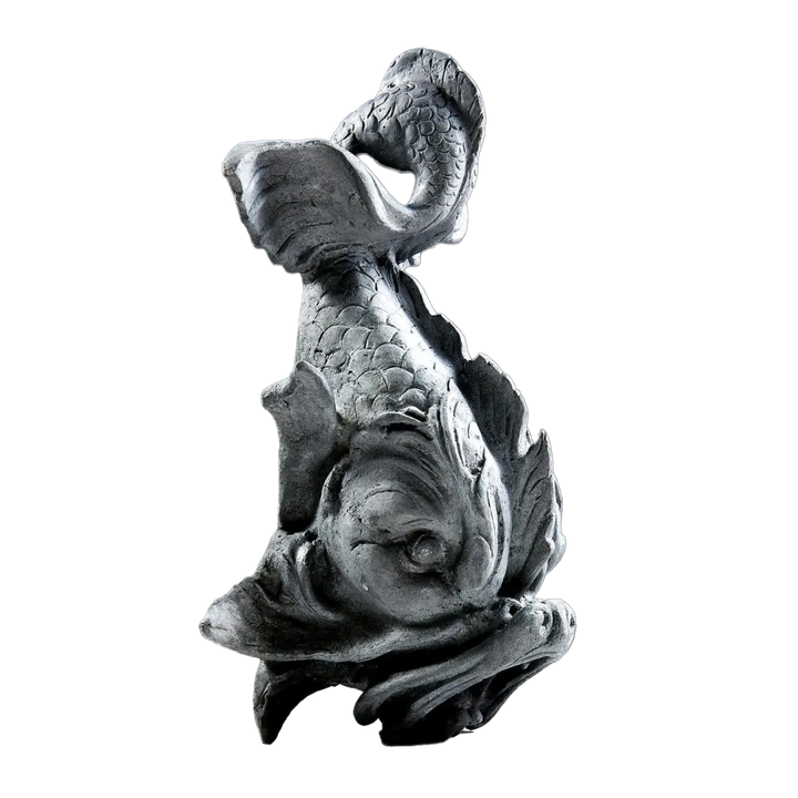 Lead Wall Fountain | Classical Dolphin