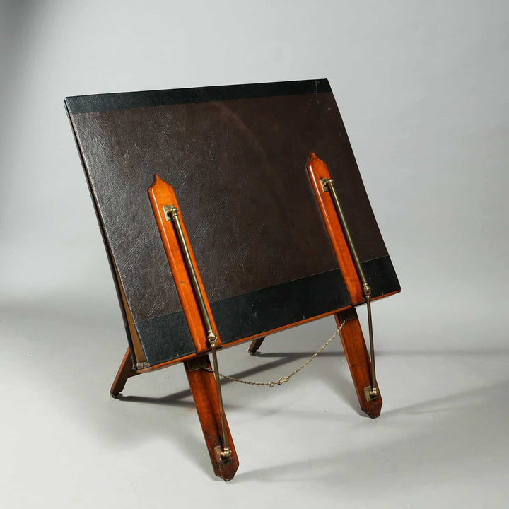 Victorian Leather Folio Stand