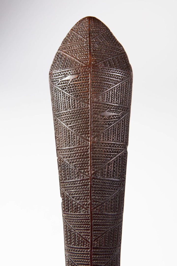 An Exceptional Native Tongan Ironwood War Club.