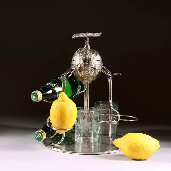 Hukin & Heath Silver Plate and Gilt Lemon Squeezer