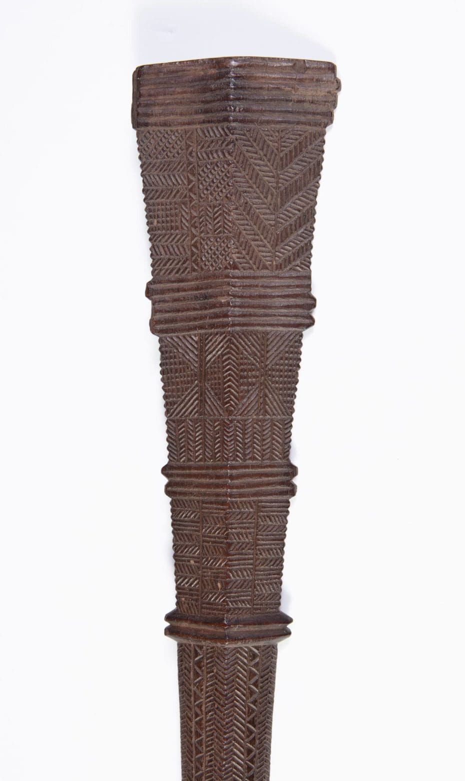 19th Century Tongan Apa’apai 'Coconut Stalk' Club 121cm
