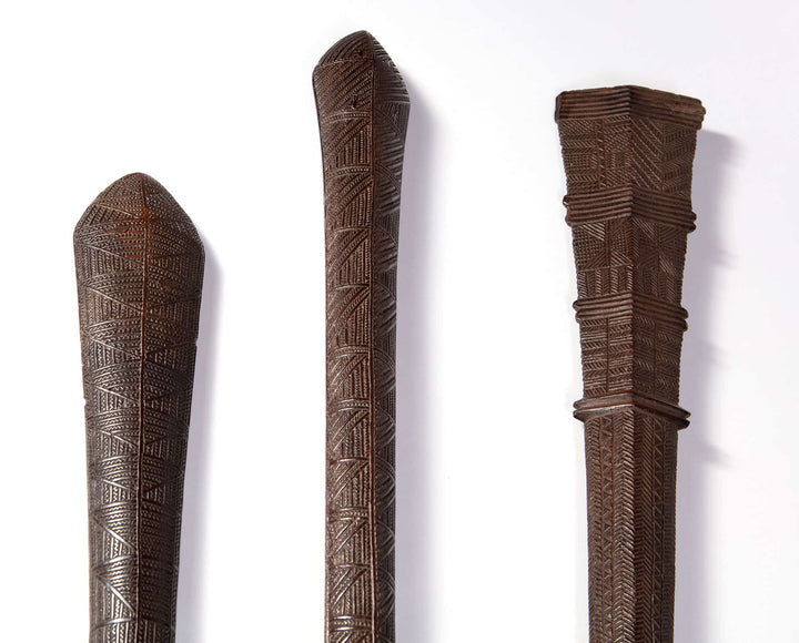 19th Century Tongan Apa’apai 'Coconut Stalk' Club 121cm
