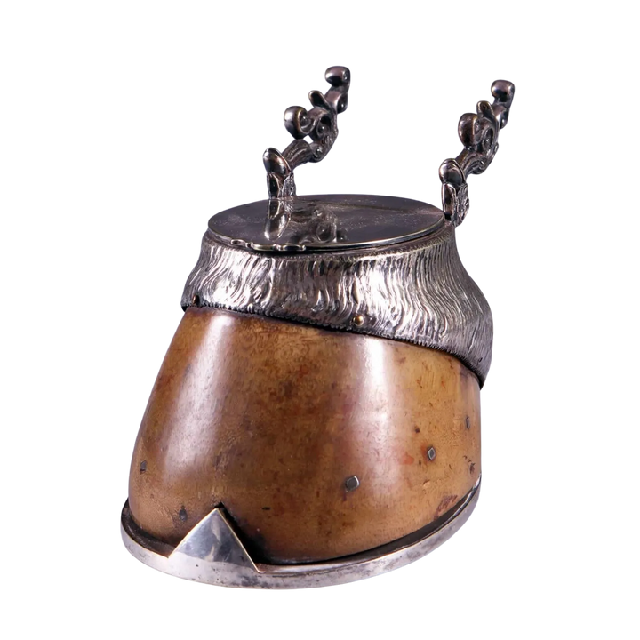 Late 19th Century Horse Hoof Inkwell by Naturalists Piccadilly