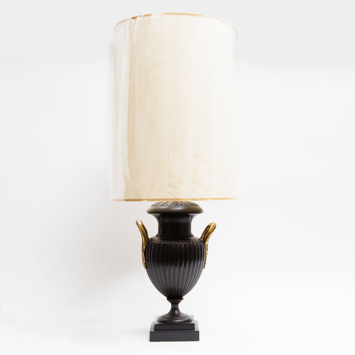 Pair of Neo-Classical Bronze Urn Lamps