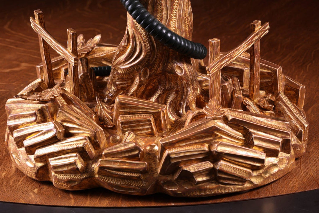 Chippendale Candelabra Centrepiece – The Fable of the Crow and Snake